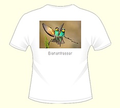 Shirt mit Vogel-Motiv Bienenfresser