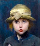 A Tearful Child, Marianne Stokes 1855 – 1927, Austrian 