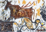 Praehistoric cave painter - 17.000 b.c.