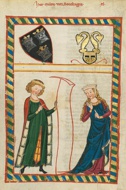 Codex Manesse - Herr Meinloh von Sevelingen