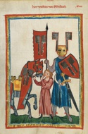 Codex Manesse - Herr Wolfram von Eschenbach