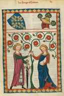Codex Manesse - Herr Bernger von Horheim