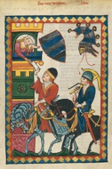 Codex Manesse - Der von Wildonie (Herrand von Wildon)