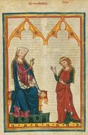 Codex Manesse - Die Winsbekin