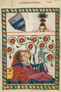 Codex Manesse - Herr Konrad von Altstetten