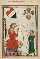 Codex Manesse - Markgraf von Hohenburg