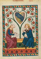 Codex Manesse - Herr Alram von Gresten