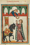 Codex Manesse - Herr Rudolf von Rotenburg