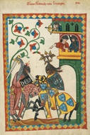 Codex Manesse - Graf Friedrich von Leiningen