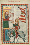 Codex Manesse - Graf Konrad von Kirchberg