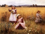 William Affleck, 1869–1943, English, Gathering Summer Flowers