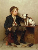 John George Brown, 1831 – 1913, American, My Best Friend