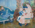Pierre Auguste Renoir: Der Nachmittag der Kinder in Wargemont (1884)