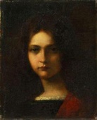 Franz Eduard Meyerheim, 1838 – 1880, German, Portrait of a Girl